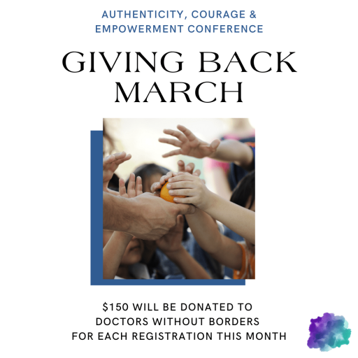 Giving Back March