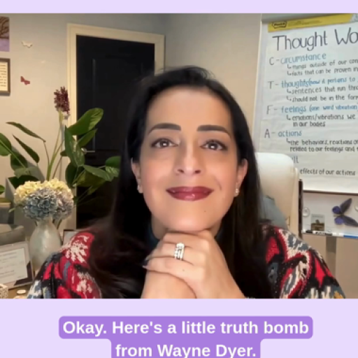 Your thoughts aren’t facts—they’re simply optional suggestions.